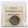 1892 Canada 25-cents ICCS Certified F12