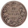 1902H Canada 25-cents ICCS Certified F12