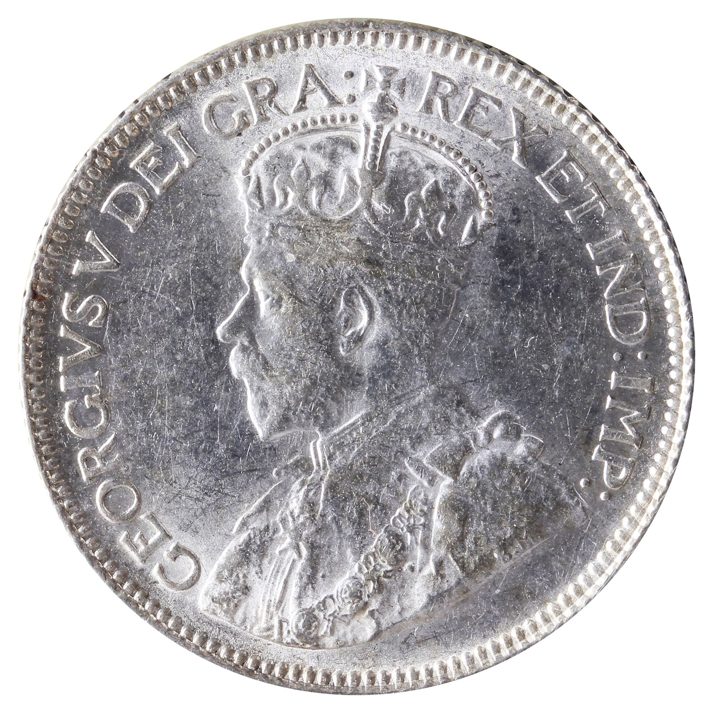 1936 Bar Canada 25-cents ICCS Certified EF45