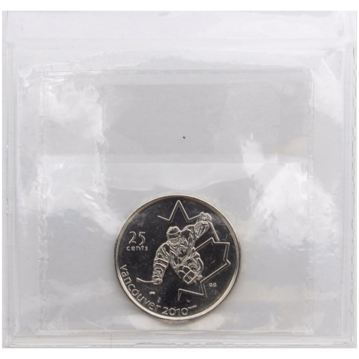 2009 Sledge Hockey Canada 25-cents ICCS Certified MS65