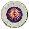 2007 Canada 25-cents Coloured Congratulations Proof Like