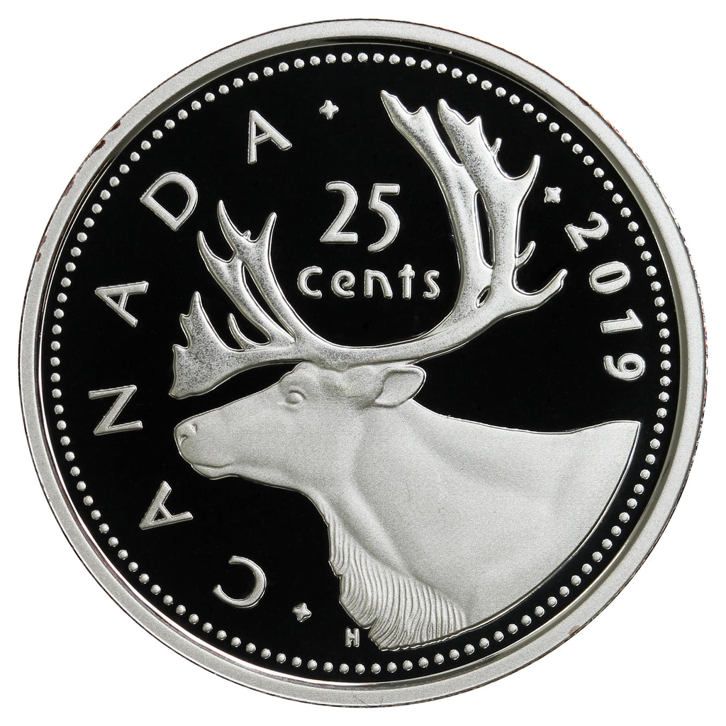 2019 Canada 25-cents Silver Proof (No Tax)
