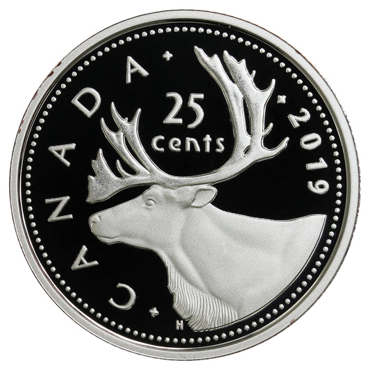 2019 Canada 25-cents Silver Proof (No Tax)