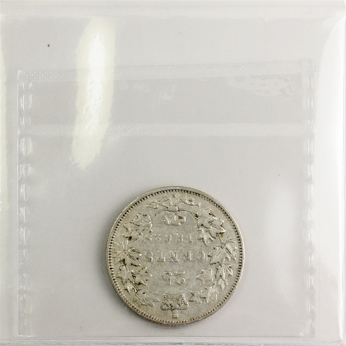 1882H Canada 25-cents ICCS Certified VF20