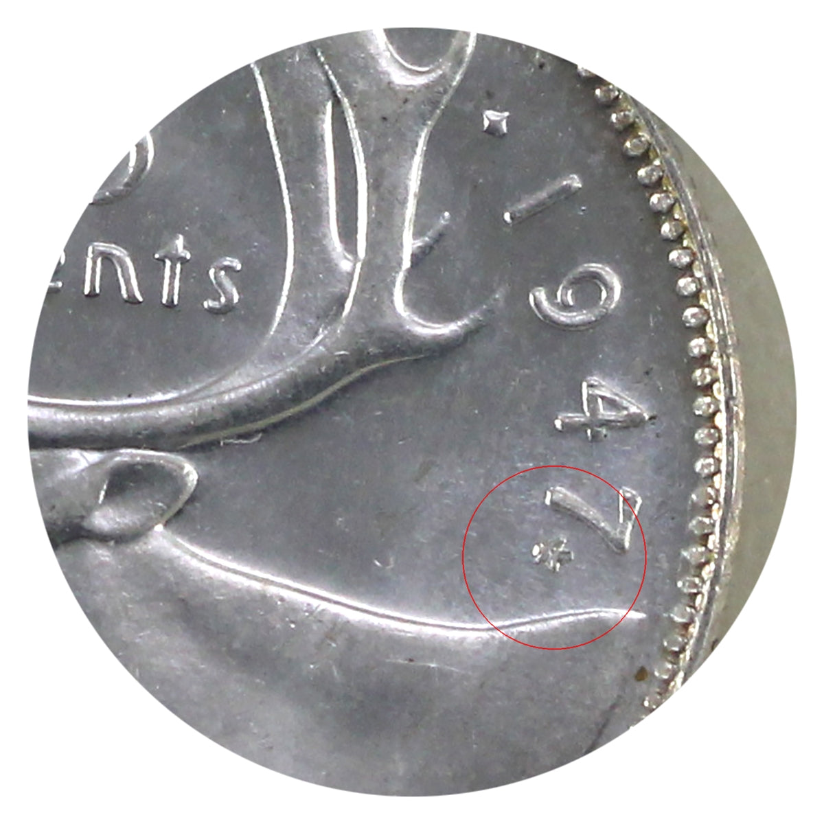 1947 Maple Leaf Canada 25-cents ICCS Certified MS63