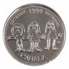 1999 September Mule Canada 25-cents ICCS Certified MS64 NBU
