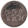 1999 September Mule Canada 25-cents ICCS Certified MS66 NBU