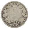 1871 Obv. 1 Canada 25-cents About Good (AG3)