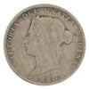 1871 Obv. 1 Canada 25-cents About Good (AG3)