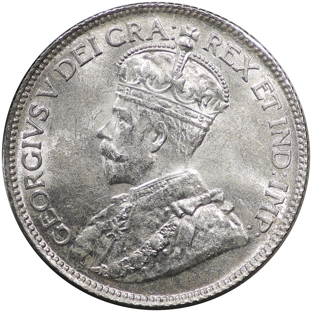 1920 Canada 25-cents UNC+ (MS62) $