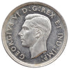 1942 Canada 25-cents Almost Uncirculated (AU50) Cameo