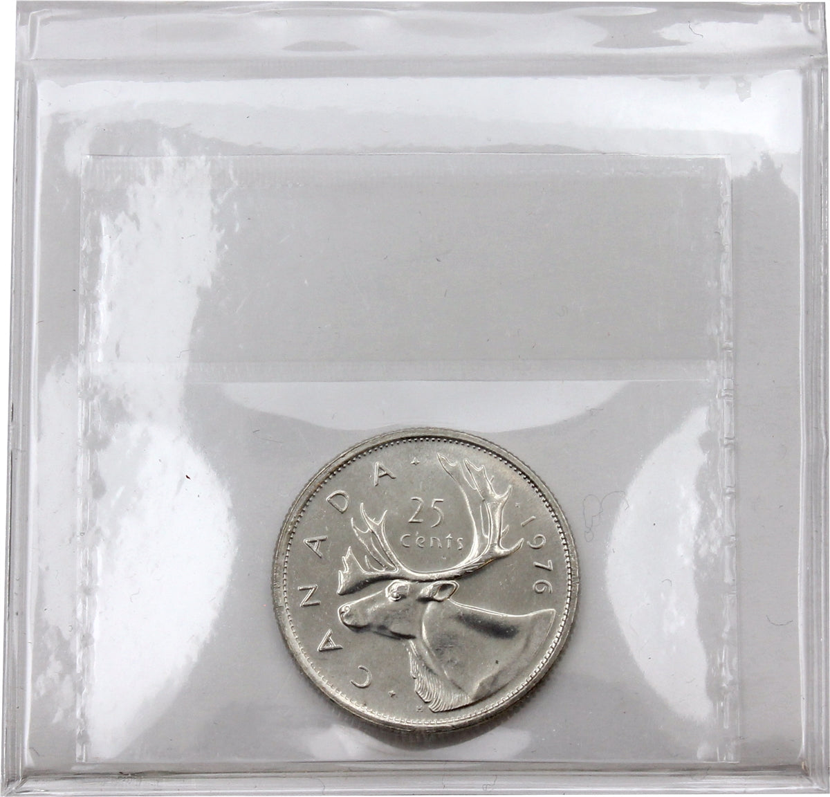 1976 Canada 25-cents ICCS Certified MS64