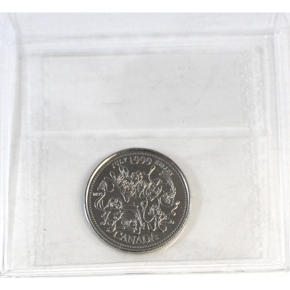 1999 July Canada 25-cents ICCS Certified MS65