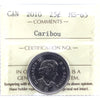 2010 Caribou Canada 25-cents ICCS Certified MS65