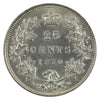 1870 Canada 25-cents Uncirculated (MS60) $