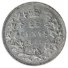 1885 Curved Top 5 Canada 25-cents ICCS Certified VF-30