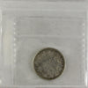 1886 Long Bough Ends, Obv. 5 Canada 25-cents ICCS Certified G6
