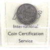 1872H Obv. 2 Canada 25-cents ICCS Certified F15