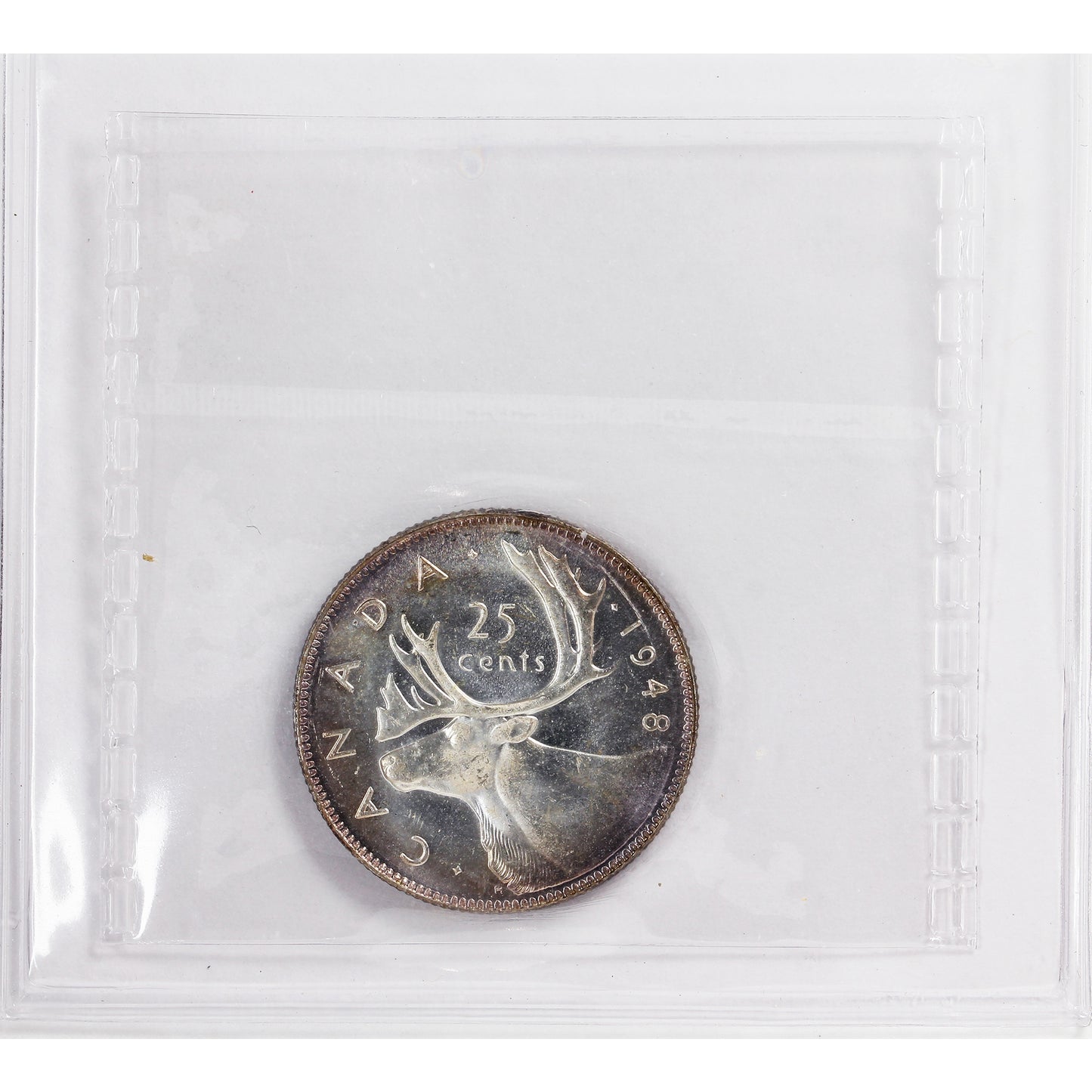 1948 Canada 25-cents ICCS Certified MS64 (HH 781)