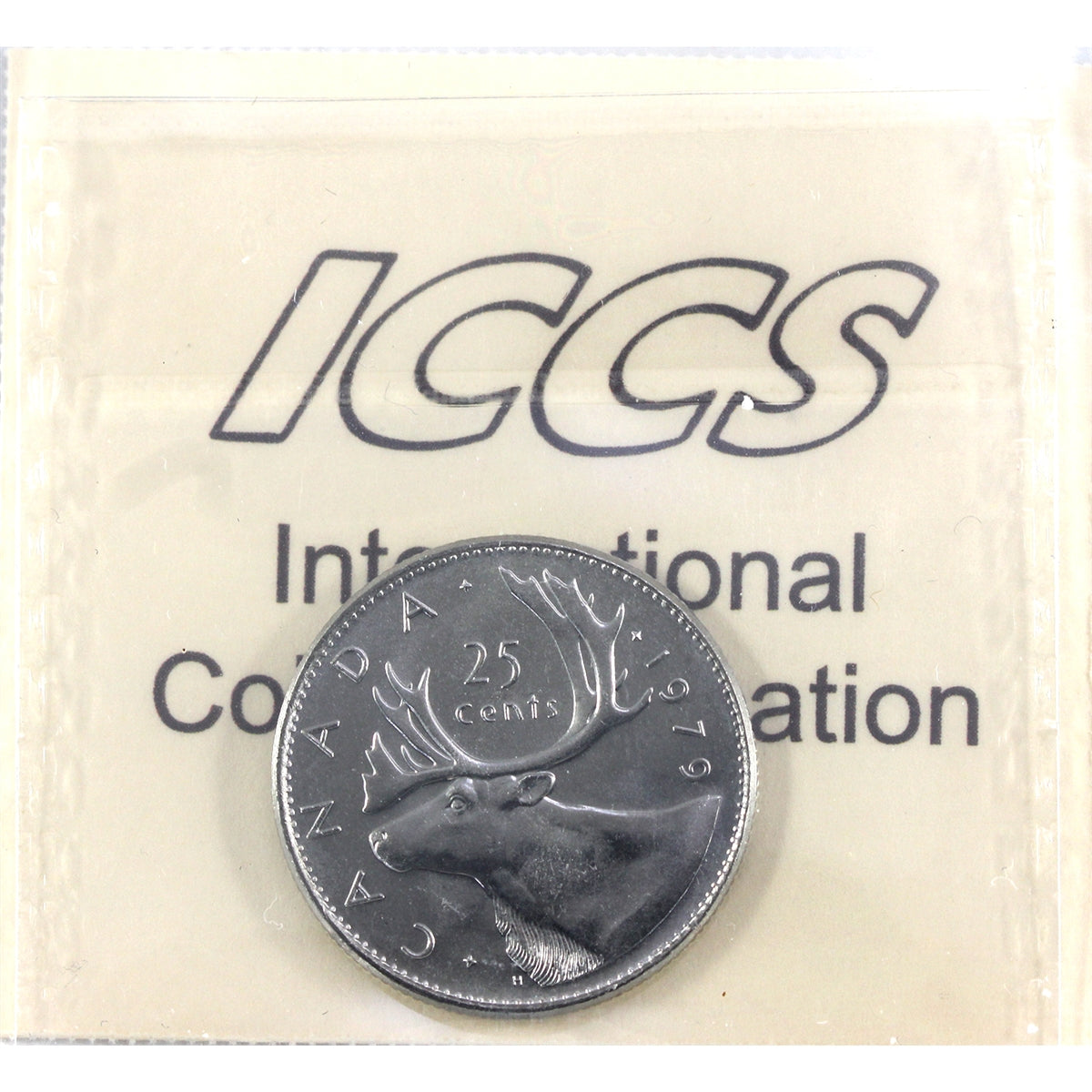 1979 Canada 25-cents ICCS Certified MS66