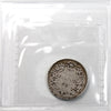1870 Obv. 1 Canada 25-cents ICCS Certified F15