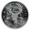 1951 Canada 25-cents Choice Brilliant Uncirculated (MS64)