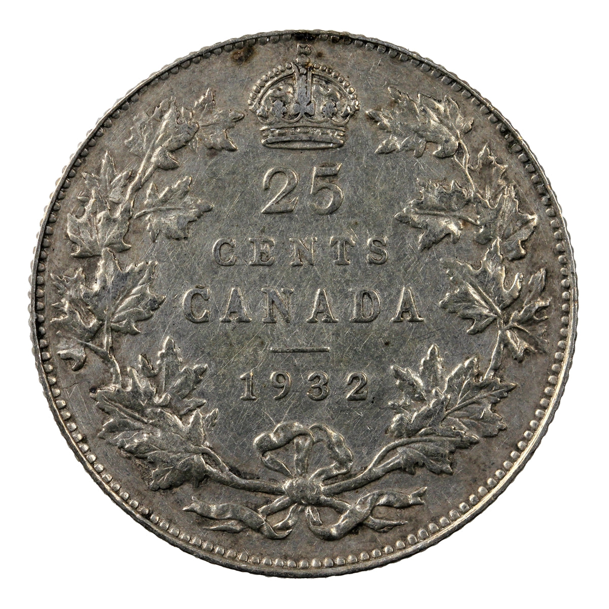 1932 Canada 25-cents Very Fine (VF20)