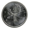 1964 Canada 25-cents Brilliant Uncirculated Cameo (MS63)