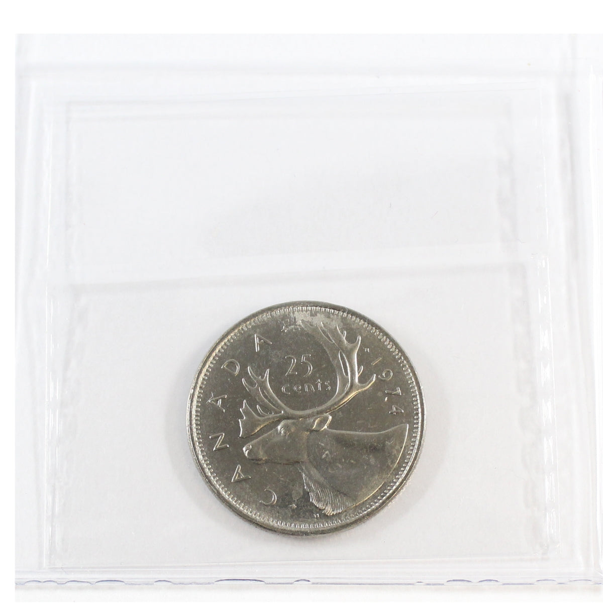 1974 Canada 25-cents ICCS Certified MS66