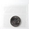 1999 June Canada 25-cents ICCS Certified MS64