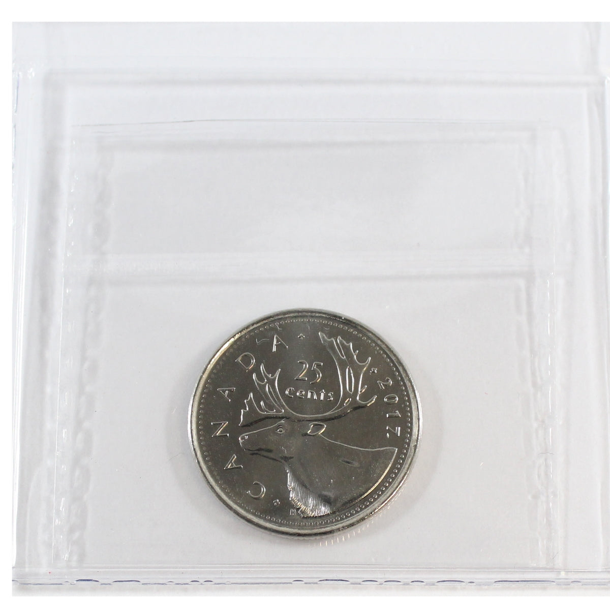 2017 Caribou Canada 25-cents ICCS Certified MS66