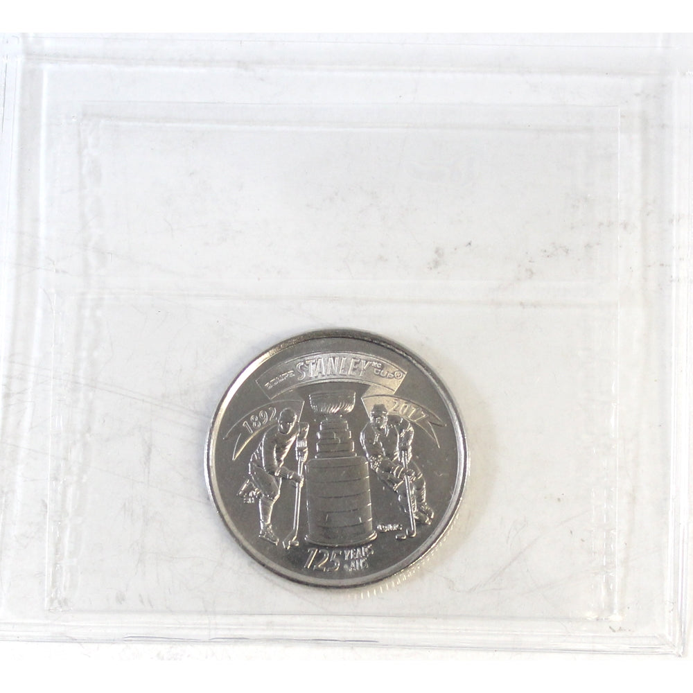 2017 Stanley Cup Canada 25-cents ICCS Certified MS65