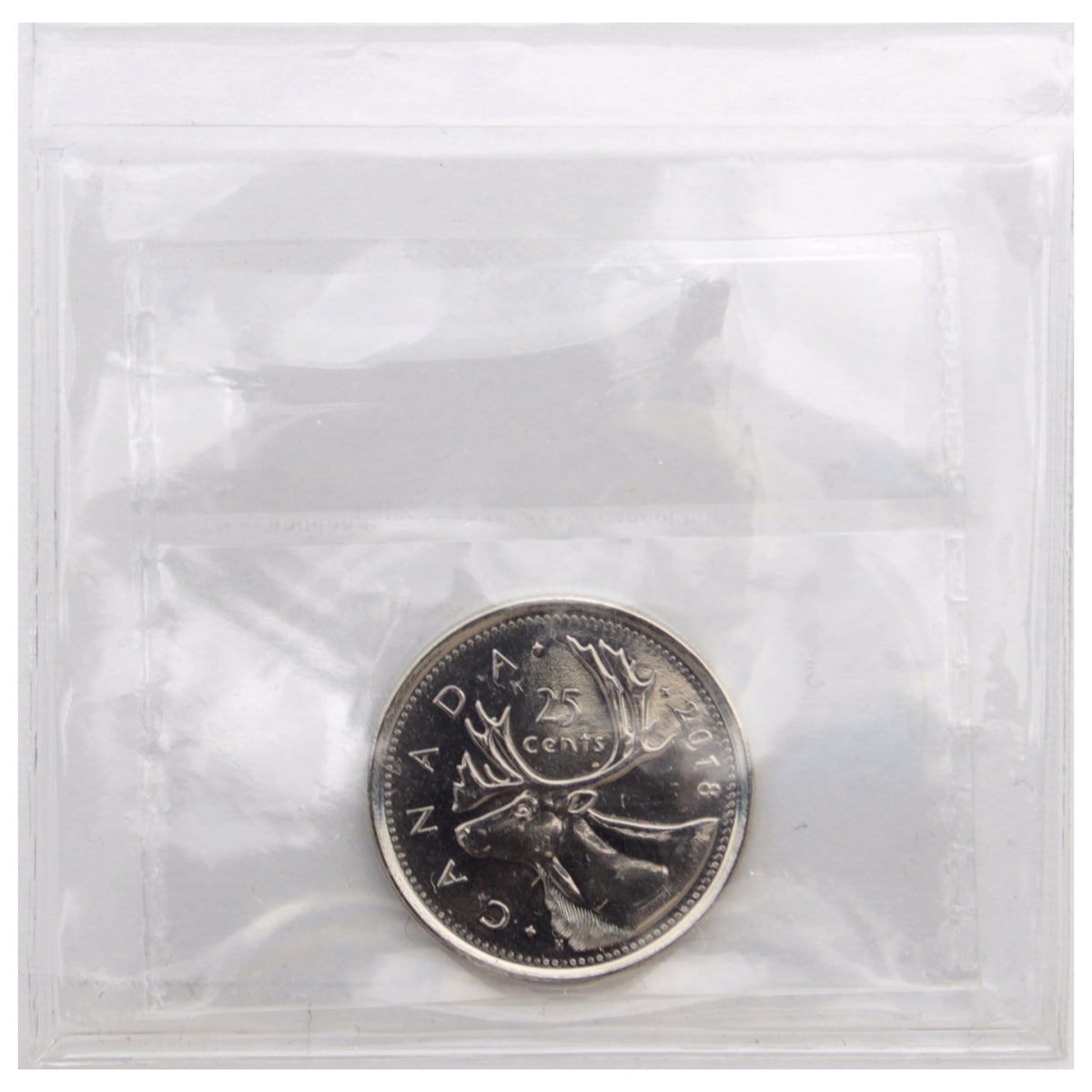 2018 Caribou Canada 25-cents ICCS Certified MS66