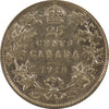 1918 Canada 25-cents ICCS Certified EF40