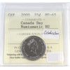 2000 Celebration Coloured Canada Day 25-cents ICCS Certified MS65 NBU