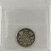 1886 Short Bough Ends, Obv. 5 Canada 25-cents ICCS Certified G6
