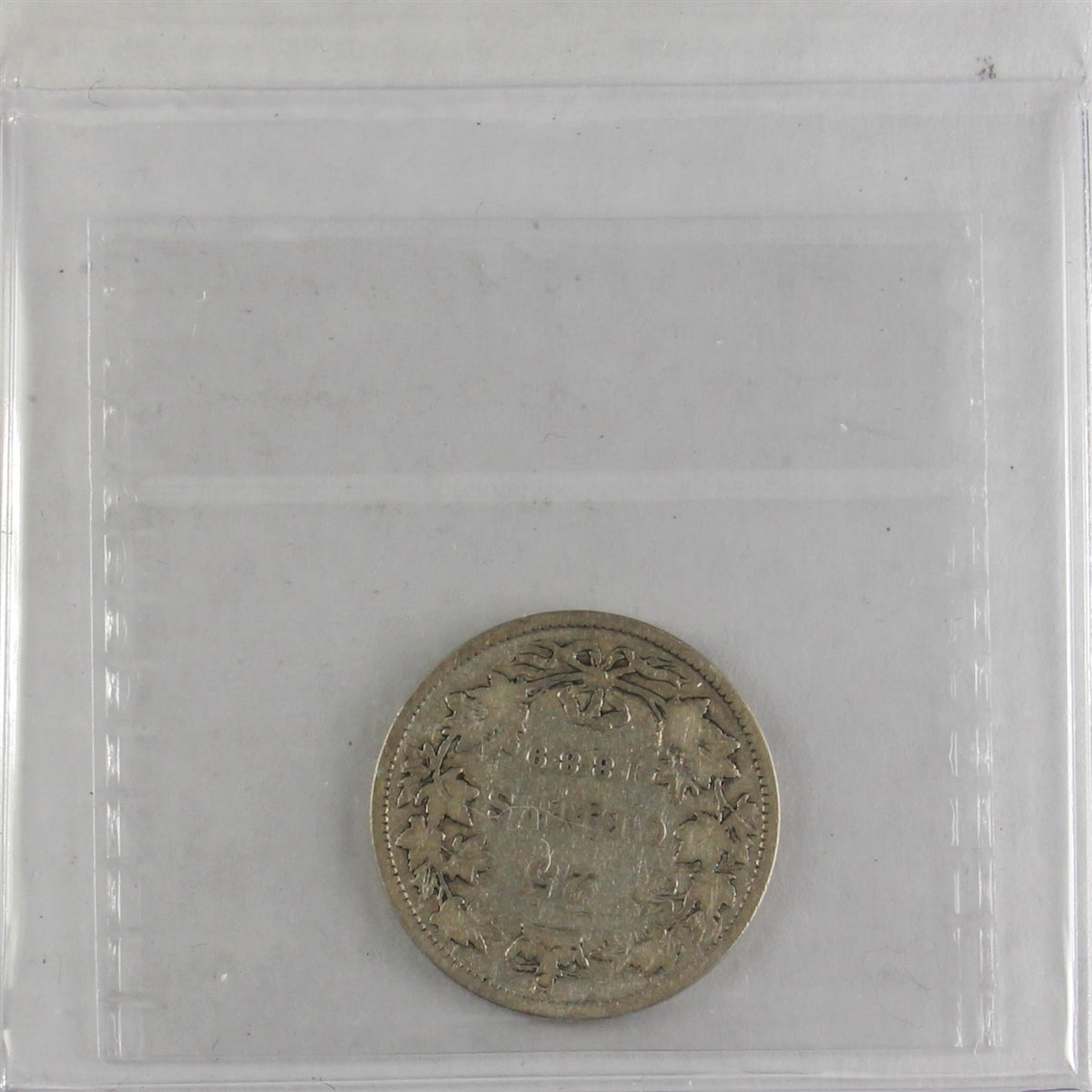 1889 Canada 25-cents ICCS Certified G6