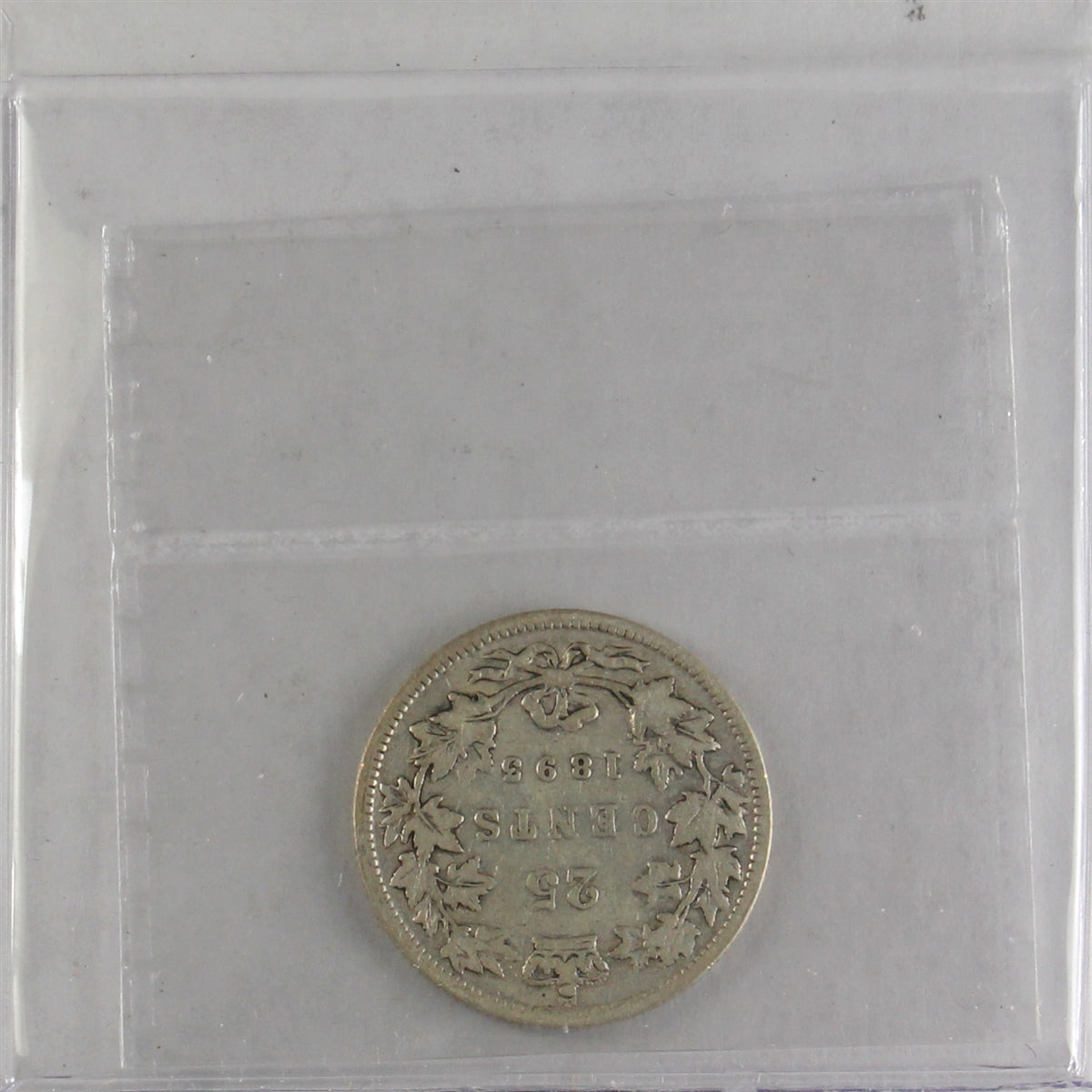 1893 Canada 25-cents ICCS Certified VG8
