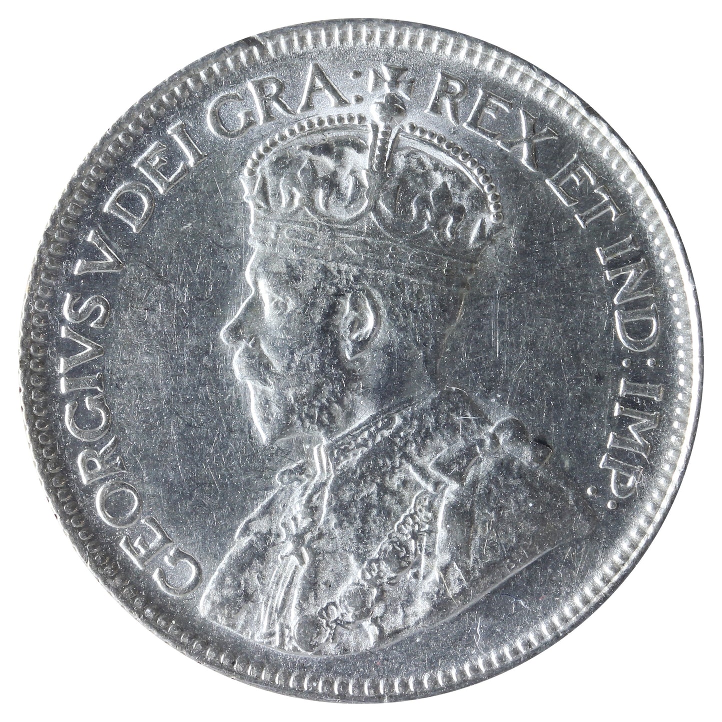 1936 Dot Canada 25-cents ICCS Certified EF40