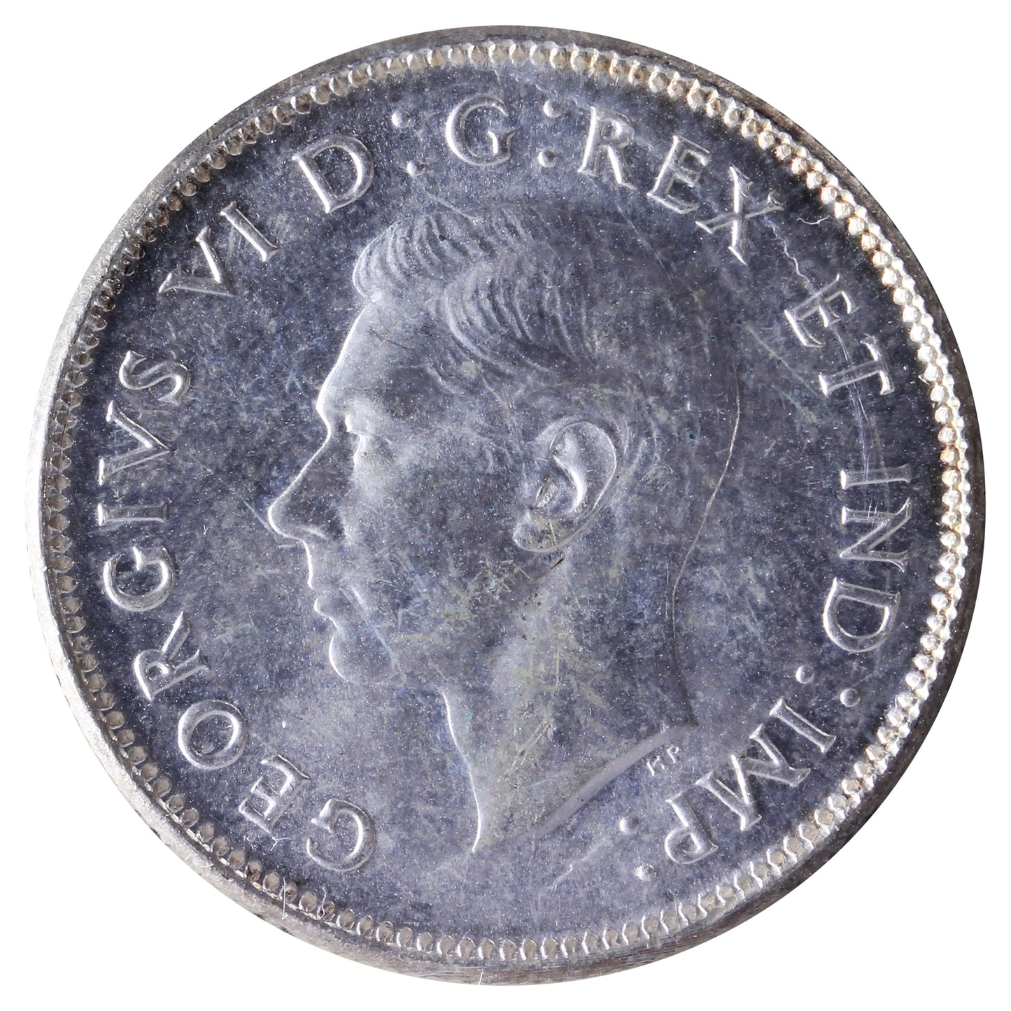1946 Canada 25-cents ICCS Certified MS65 (XXM 618)