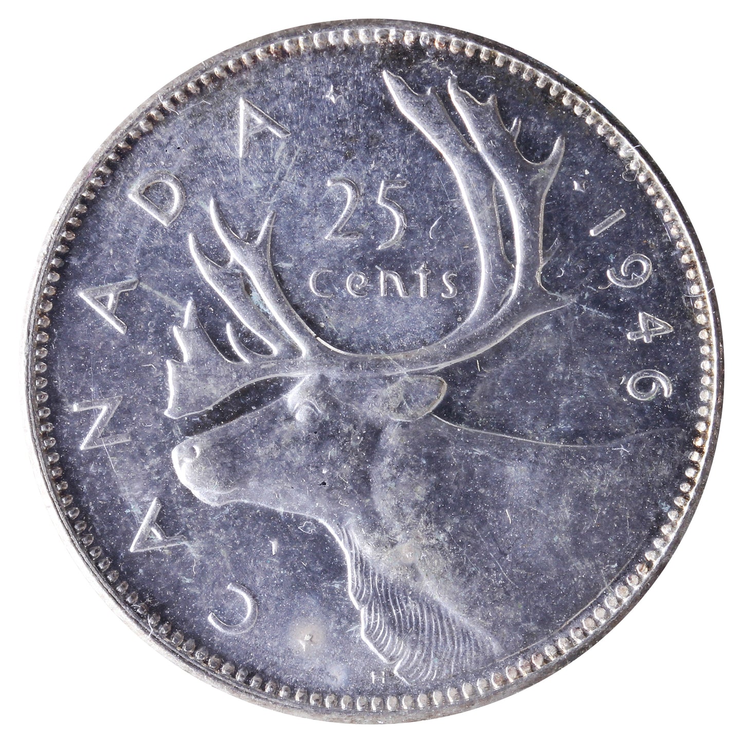 1946 Canada 25-cents ICCS Certified MS65 (XXM 618)