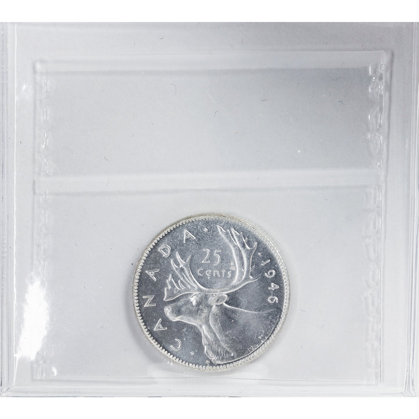 1946 Canada 25-cents ICCS Certified MS65 (XCZ 822)