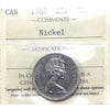 1968 Nickel Canada 25-cents ICCS Certified MS64