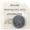 1973 Large Bust Canada 25-cents ICCS Certified EF45