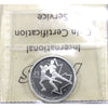 2008 Figure Skating Canada Silver 25-cents ICCS Certified PF-67 Ultra Heavy Cameo