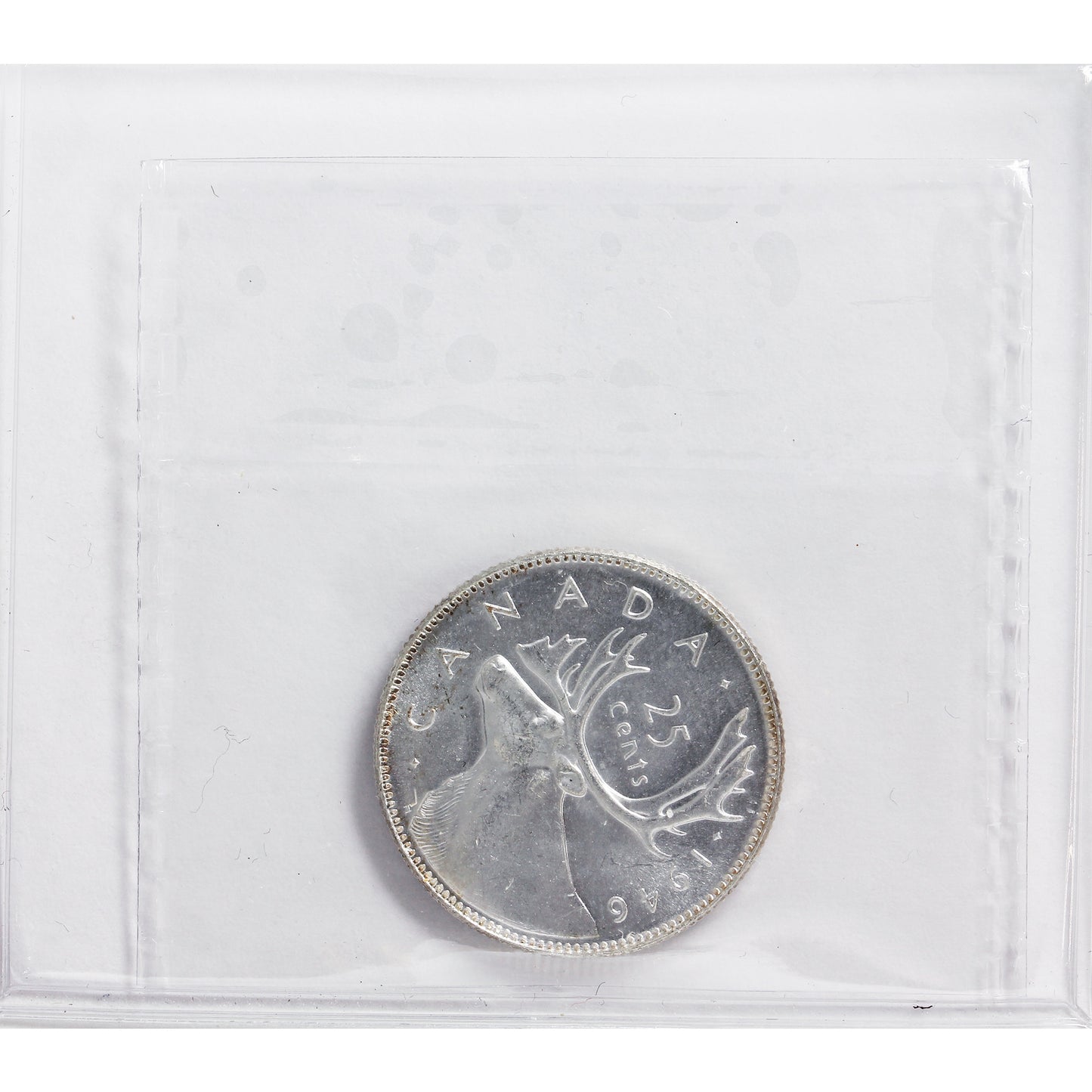 1946 Canada 25-cents ICCS Certified MS64