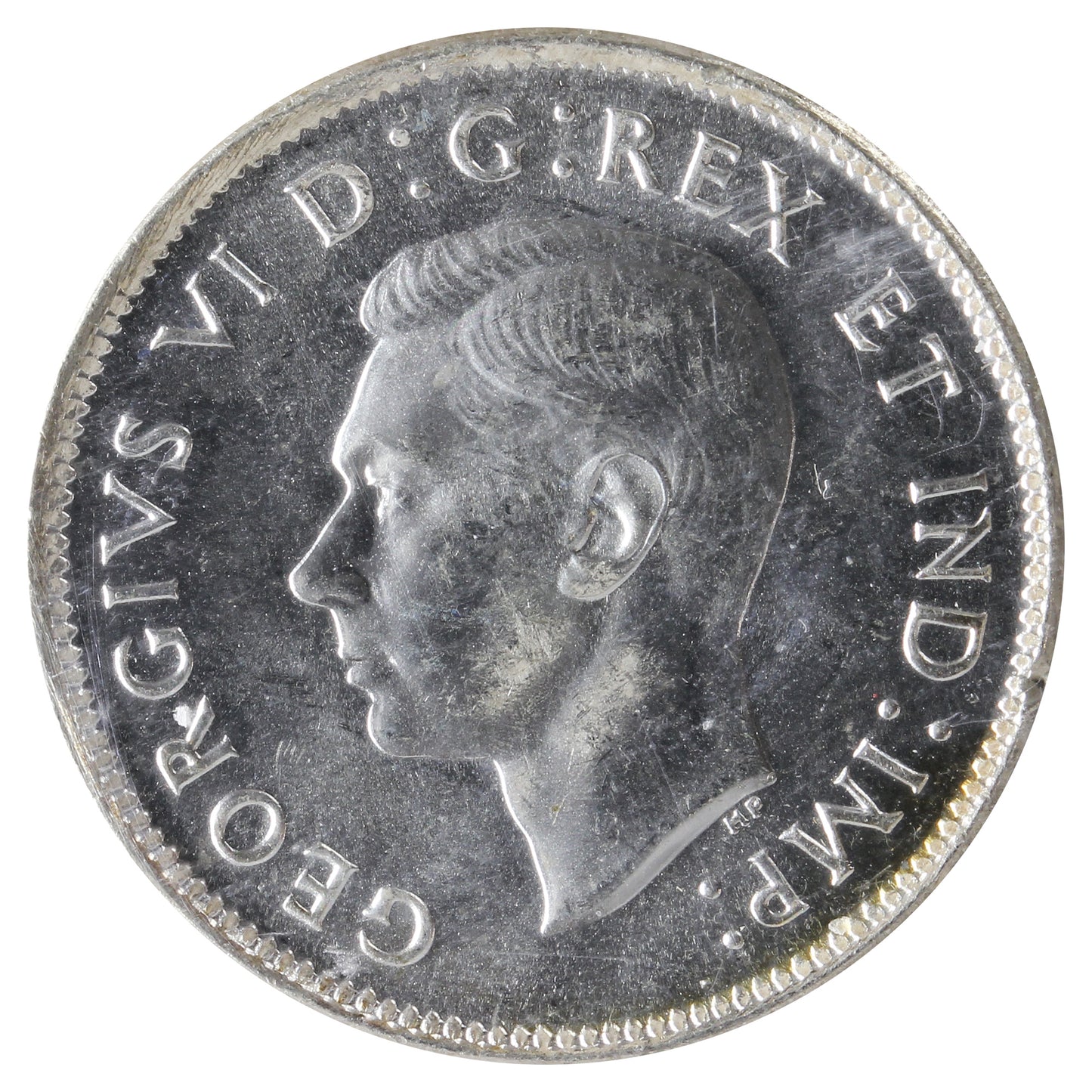 1946 Canada 25-cents ICCS Certified MS64