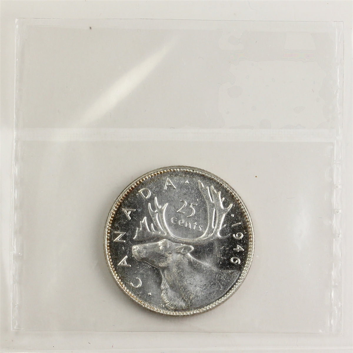 1946 Canada 25-cents ICCS Certified MS63