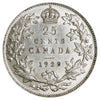 1929 Canada 25-cents Almost Uncirculated (AU-50) $