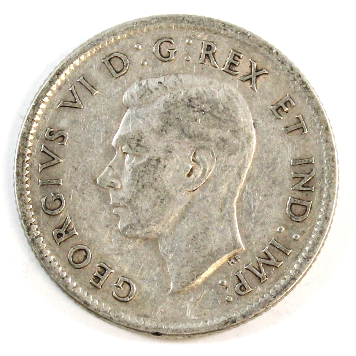 1937 Canada 25-cents VG-F (VG10)